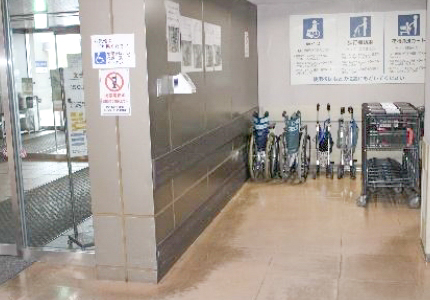 自動再来受付コーナー